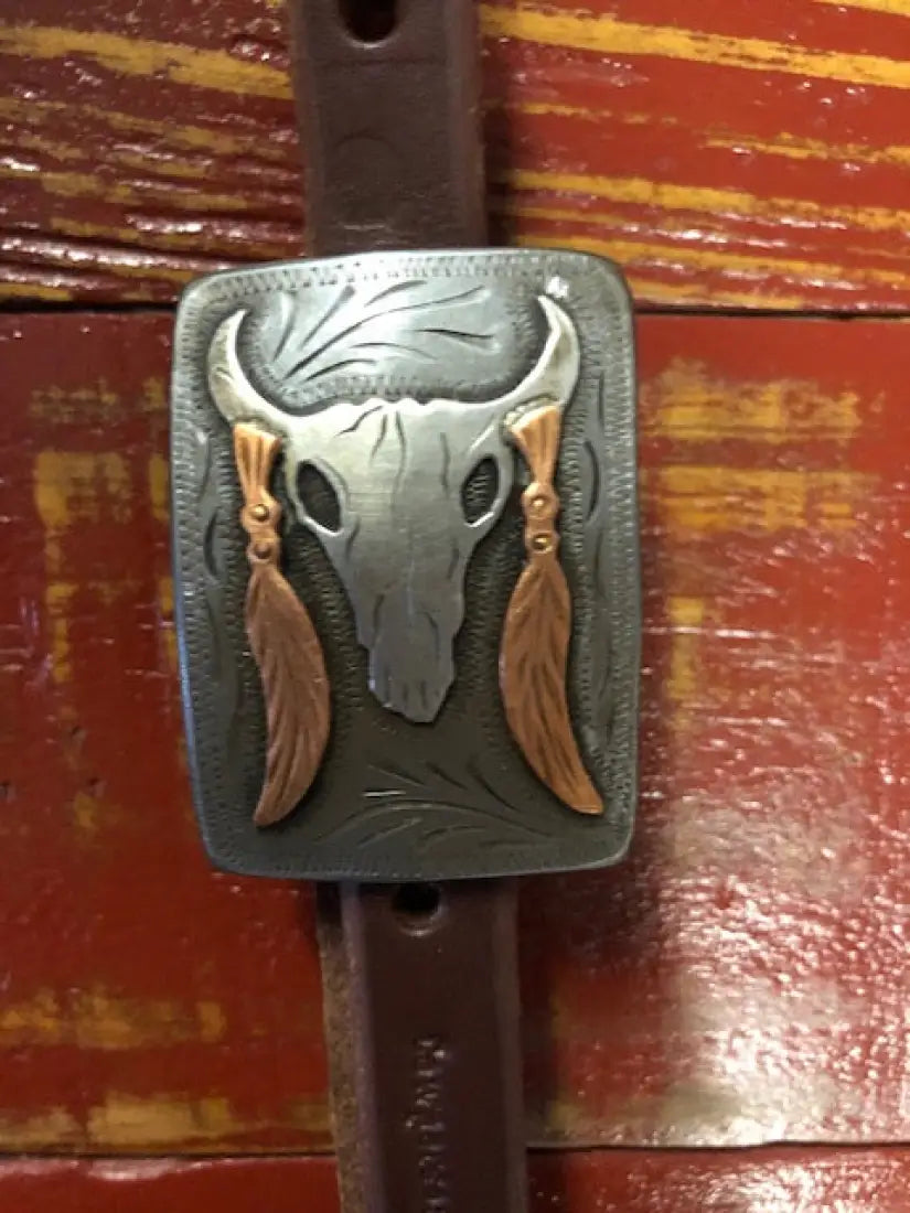 Cowperson Tack Browband Headstall Browband Headstall / Steer Skull Headstall