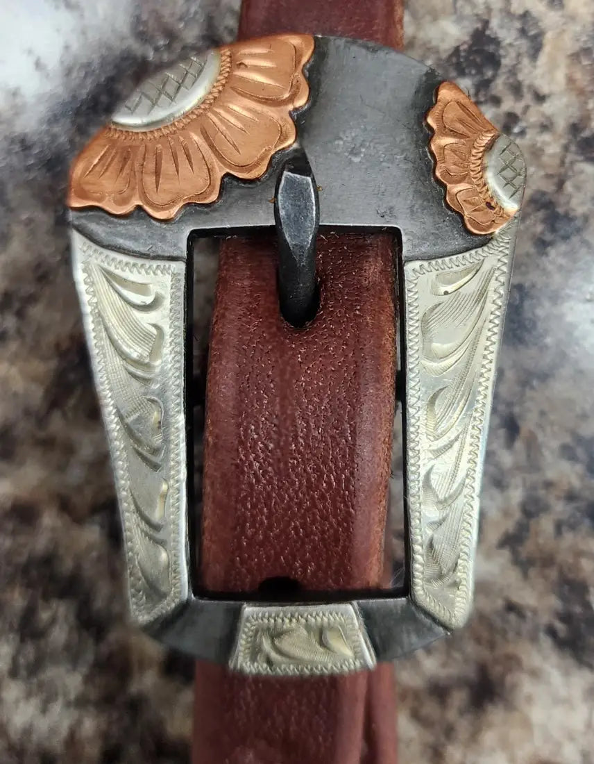 Cowperson Tack One Ear Headstall One Ear Headstall / Dual Sunflowers Headstall