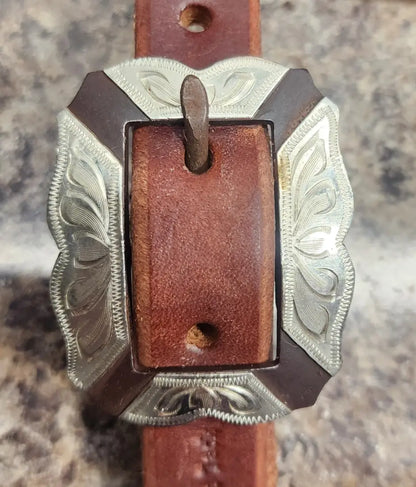 Cowperson Tack Slit Ear Headstall 3/4’’ Slit Ear Headstall / CB03 Headstall