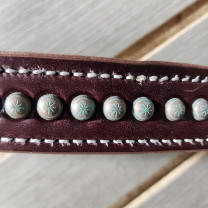 Cowperson Tack Turquoise Patina Dots Tack Set Tack Set