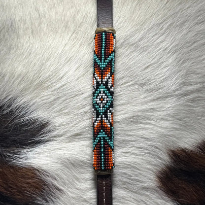 CST Leather Over & Under Whip - Beaded #15 Whip