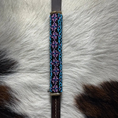 CST Leather Over & Under Whip - Beaded #2 Whip