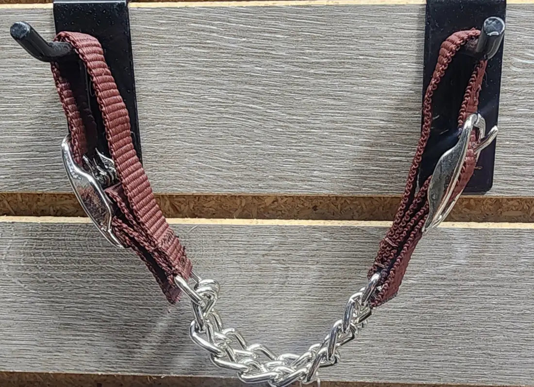 CST Nylon Curb Chain Brown / Double Chain Bit Accessories