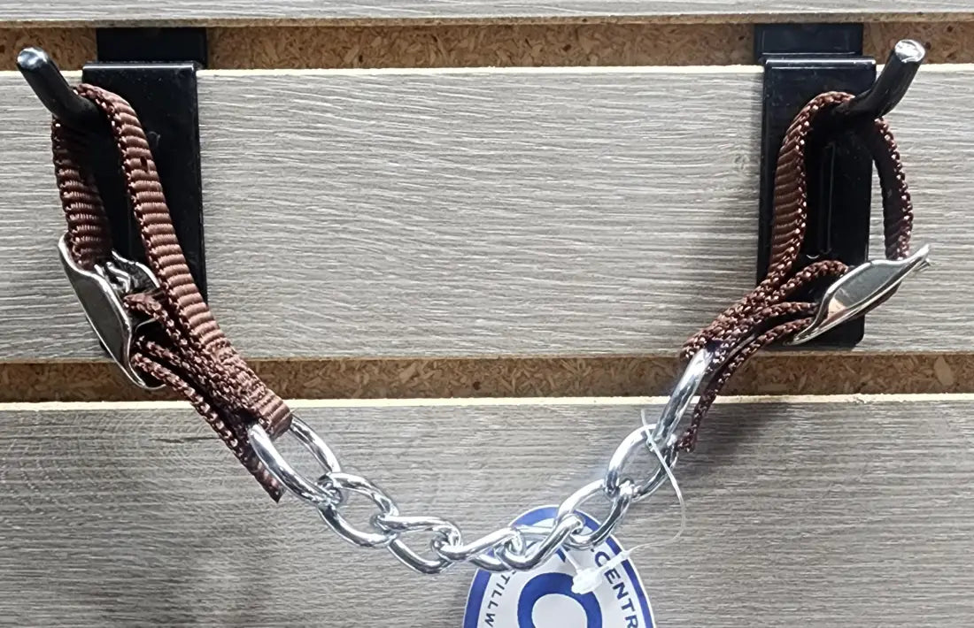 CST Nylon Curb Chain Brown / Single Chain Bit Accessories