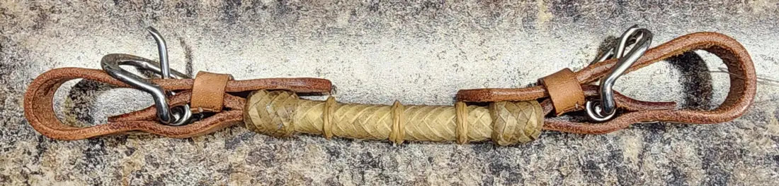 CST Rawhide Braided Curb Strap Light Bit Accessories