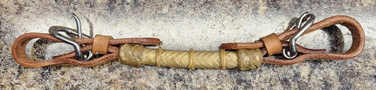 CST Rawhide Braided Curb Strap Light Bit Accessories