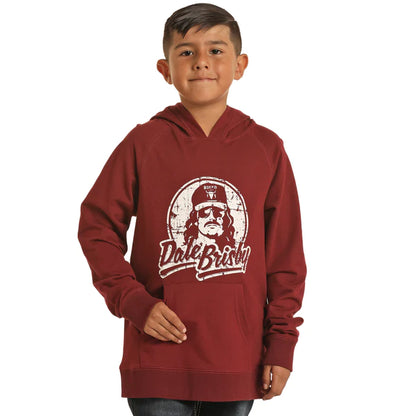 Dale Brisby Boy's Vinal Graphic Hoodie