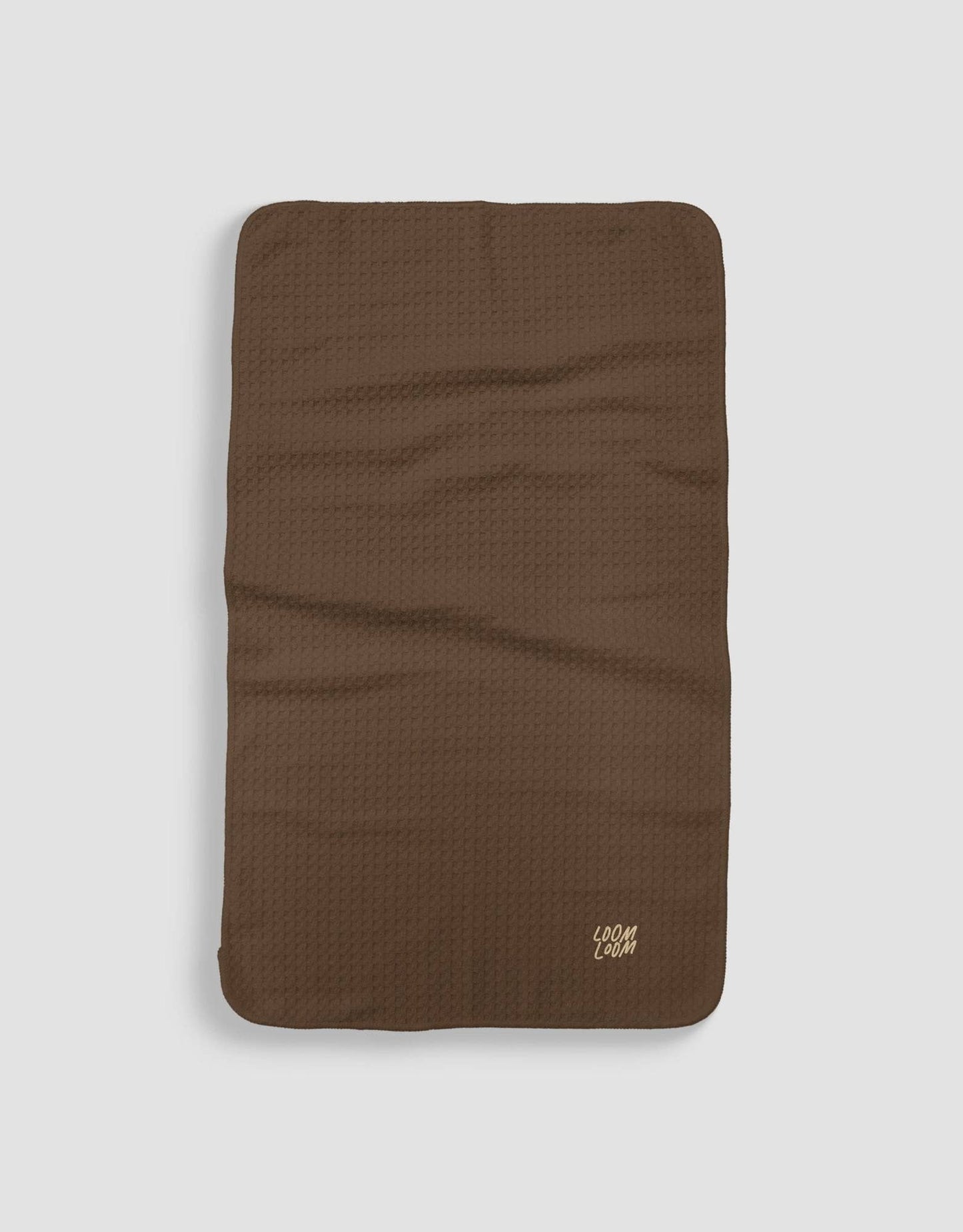 Deep Espresso Brown- Loom Loom Kitchen Tea Towel