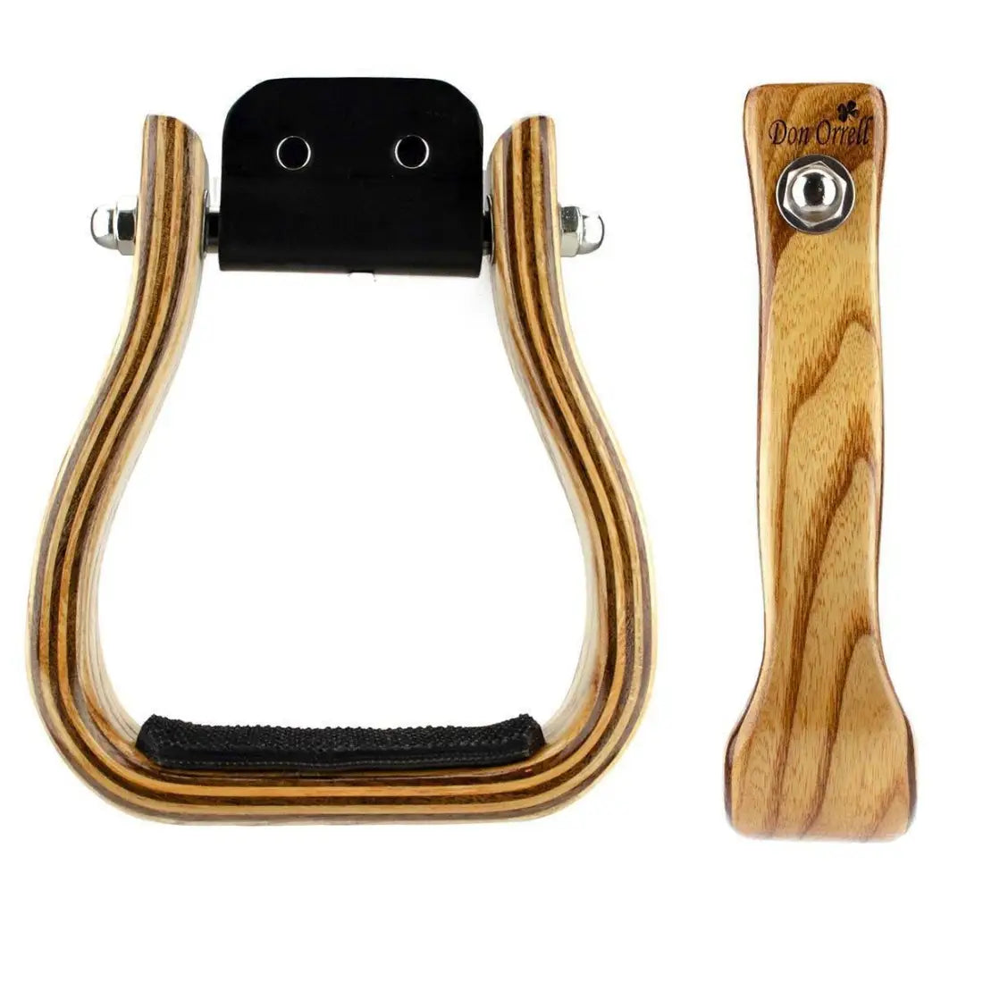 Don Orrell 2’’ Barrel Racer Stirrups (Standard) 2’’ / Red Elm Stirrups
