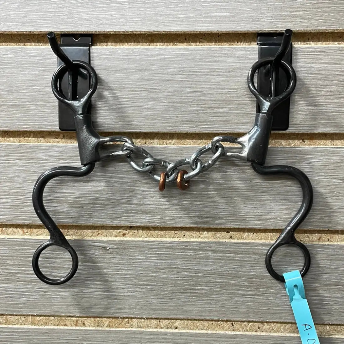 Dutton Cavalry Short Shank Bit Chain with Copper Rollers Bit