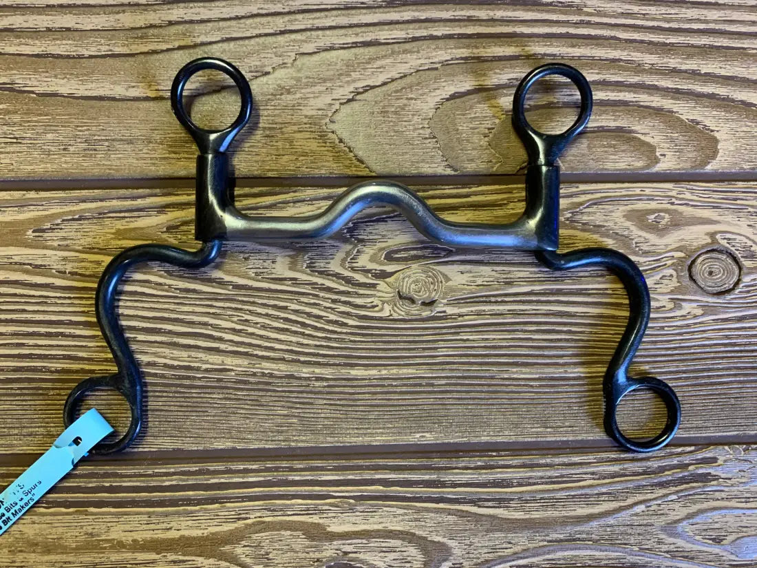 Dutton Cavalry Short Shank Bit Low Port Mullen Bit