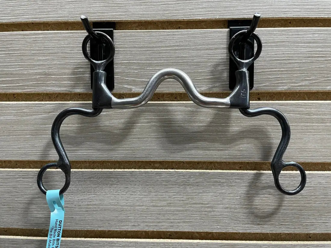 Dutton Cavalry Short Shank Bit Medium Port Mullen Bit