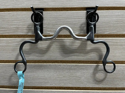 Dutton Cavalry Short Shank Bit Medium Port Mullen Bit