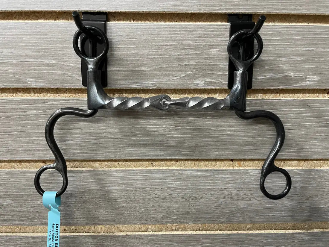 Dutton Cavalry Short Shank Bit Slow Twist Snaffle Bit