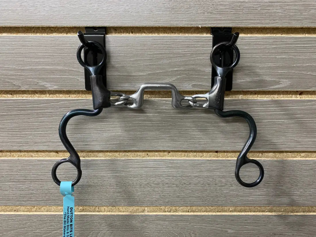 Dutton Cavalry Short Shank Bit Square Ported Chain Bit