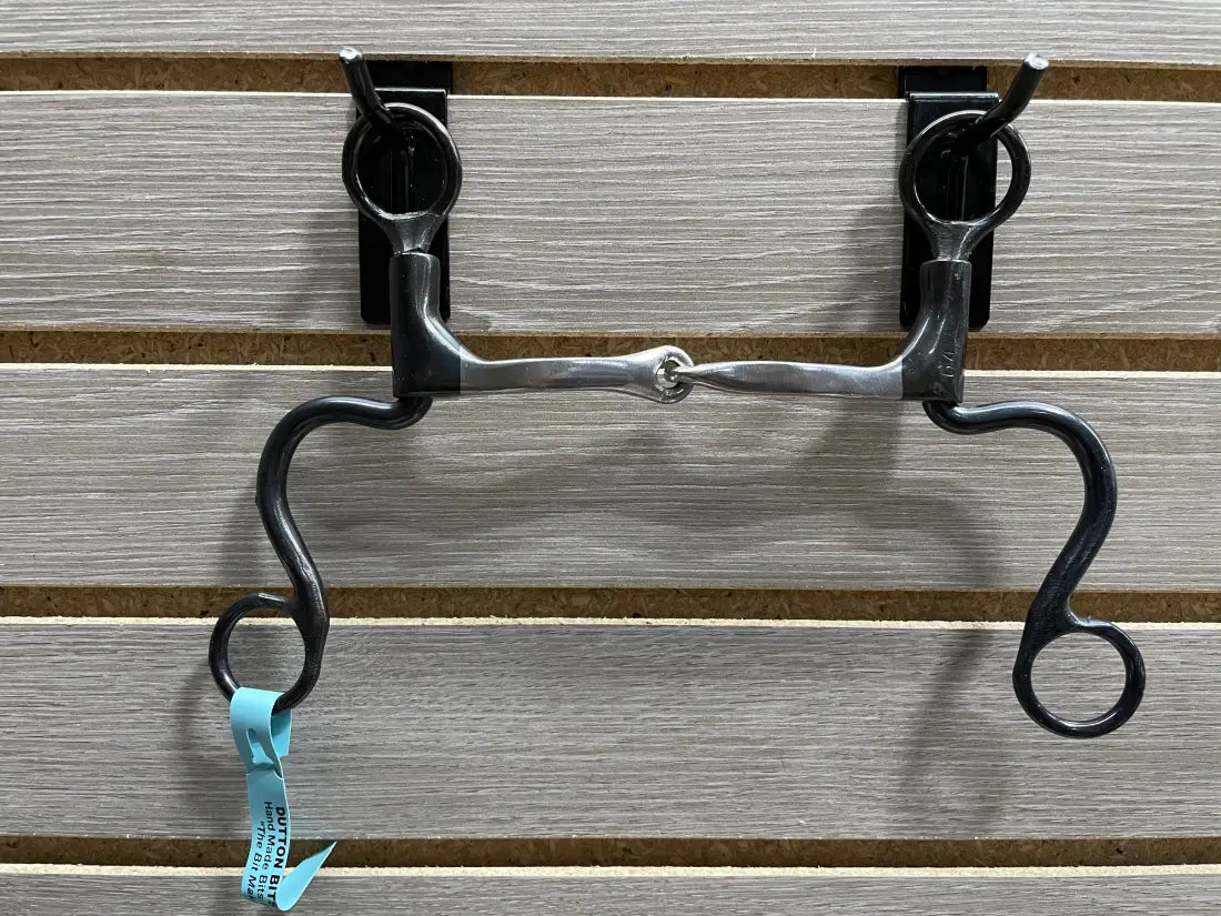 Dutton Cavalry Short Shank Bit Square Snaffle Bit