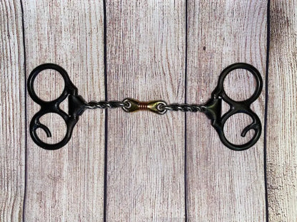 Dutton Double Ring Butterfly Shank Bit Twisted Wire Dogbone Bit