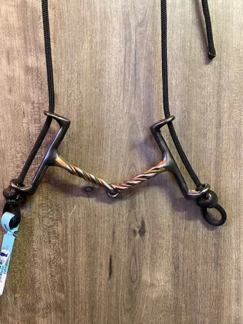 Dutton Draw Gag Bit Copper Twisted Snaffle - Regular Bit