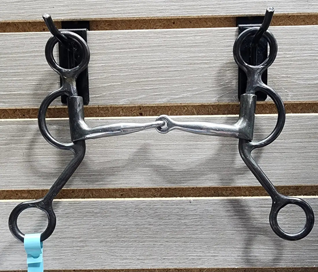 Dutton Medium Shank Bit Smooth Snaffle Bit