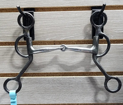 Dutton Medium Shank Bit Smooth Snaffle Bit