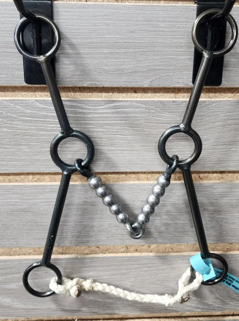 Dutton Ring Gag Bit - 9.75’’ Shank Bumpy Snaffle Bit