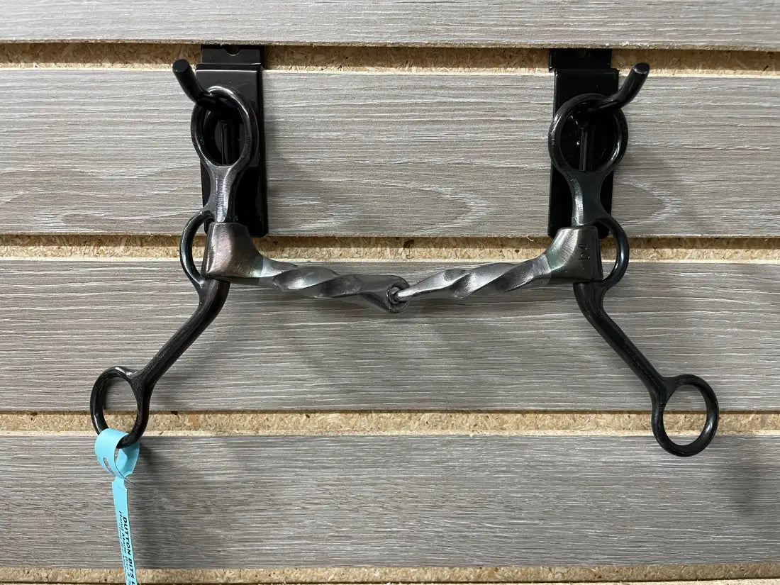 Dutton Short Shank Bit Slow Twist Snaffle Bit