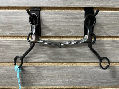 Dutton Short Shank Bit Slow Twist Snaffle Bit