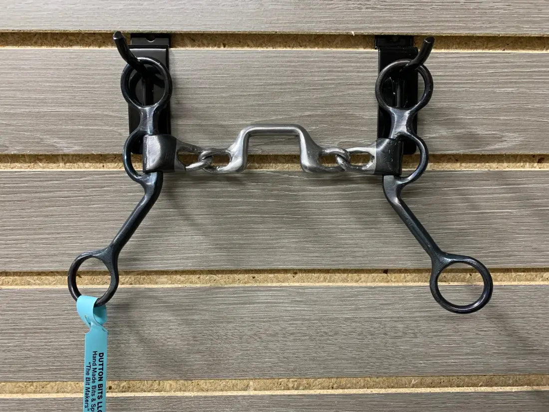 Dutton Short Shank Bit Square Ported Chain Bit