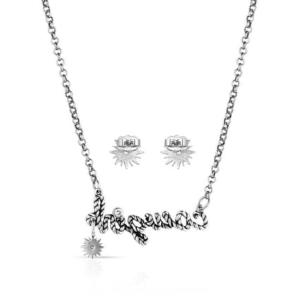 Montana Silversmiths For the Cowgirls Jewelry Set