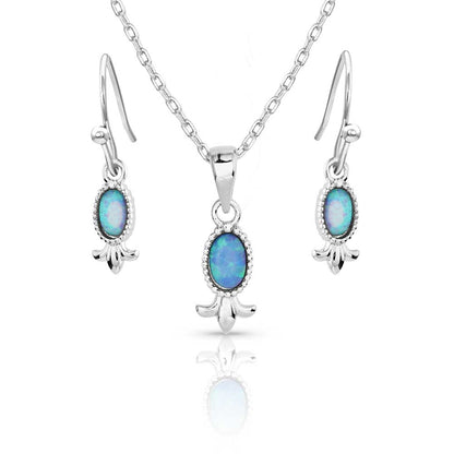 Montana Silversmith Opal Flourish Jewelry Set