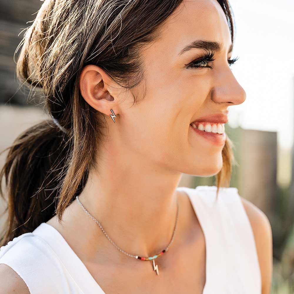 Montana Silversmiths Colorstruck Lightning Bolt Beaded Jewelry Set