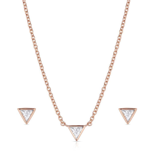 Montana Silversmiths Rose of the Rockies Jewelry Set