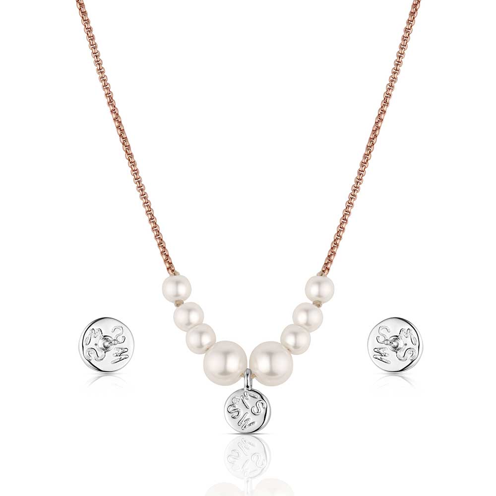 Montana Silversmiths Pearl of the Plains Jewelry Set
