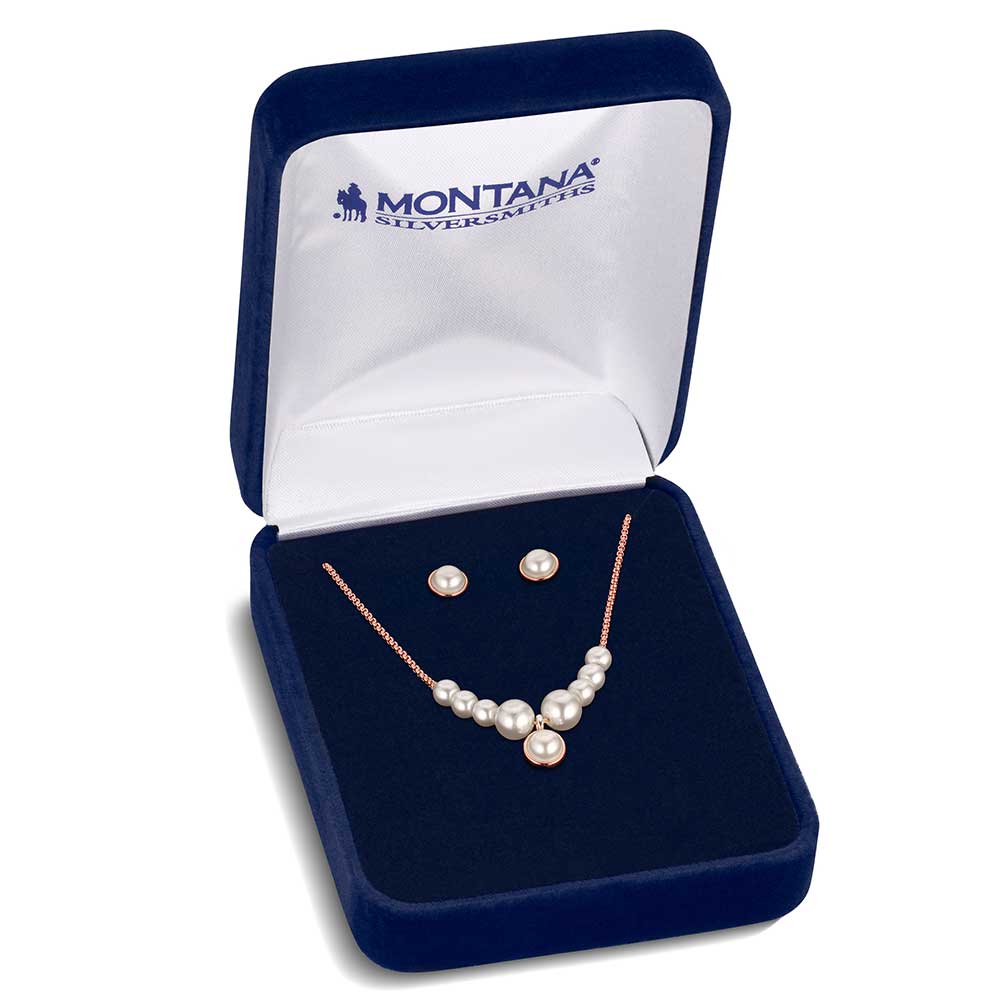 Montana Silversmiths Pearl of the Plains Jewelry Set