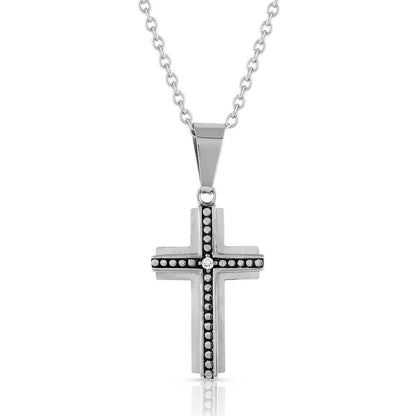 Montana Silversmith Ingrained in Faith Cross Necklace