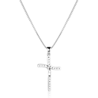 Montana Silversmiths Bend But Don't Break Cross Necklace