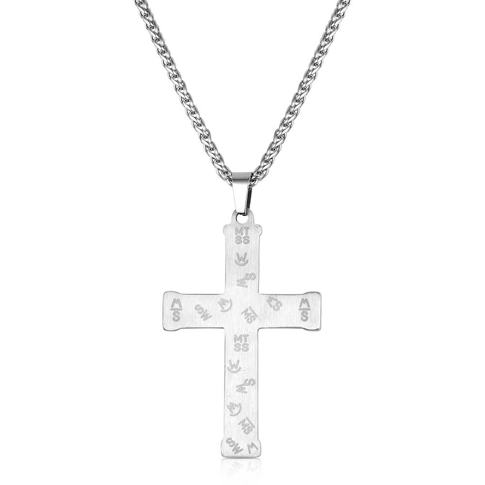 Montana Silversmiths Bound Faith Cross Necklace