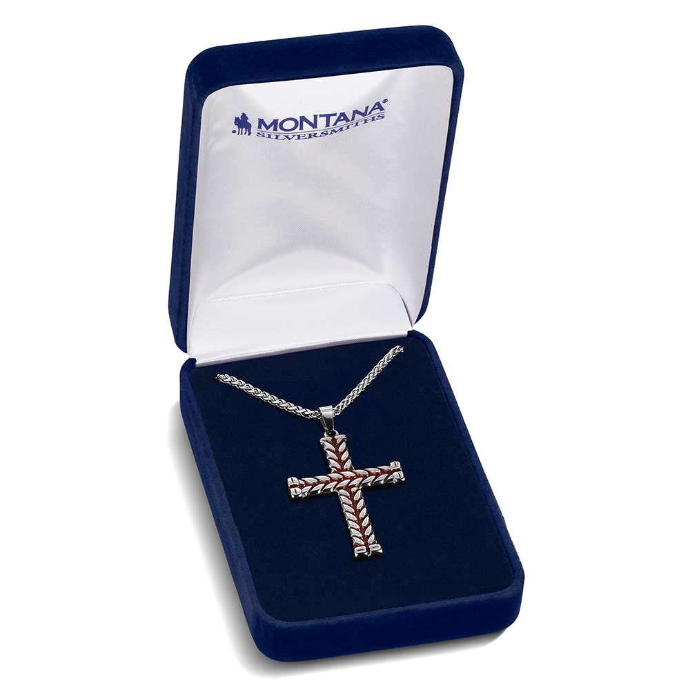 Montana Silversmiths Bound Faith Cross Necklace