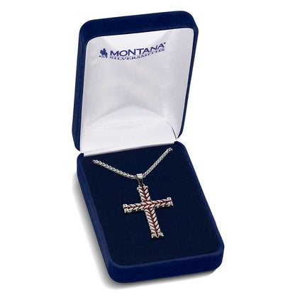 Montana Silversmiths Bound Faith Cross Necklace