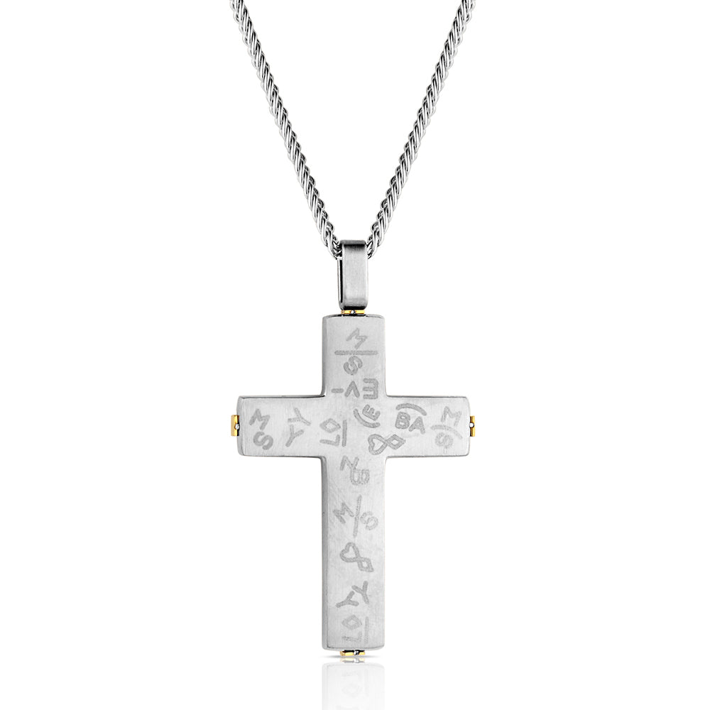Montana Silversmiths Golden Points Cross Necklace