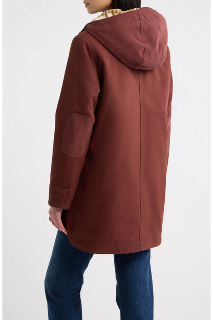 Pendleton Women's Raisin Cedar Creek Canvas Parka