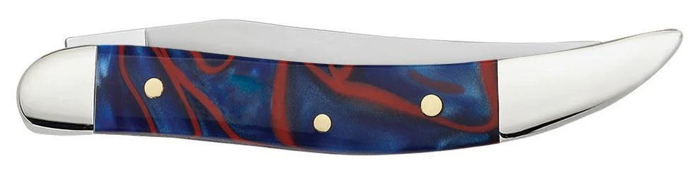 Case Patriotic Kirinite Smooth Small Texas Toothpick Knife
