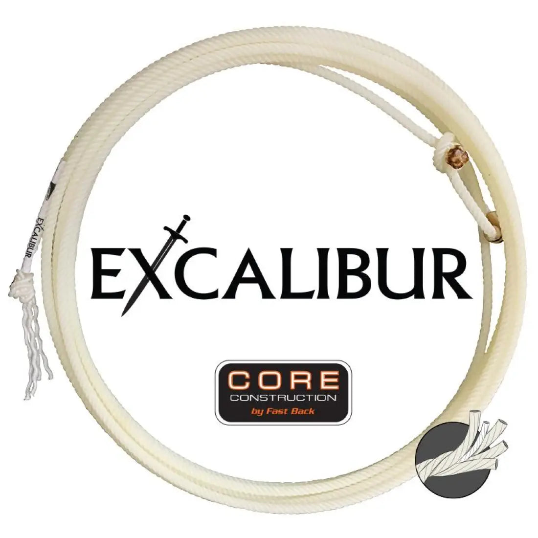 Fast Back Excalibur Head Rope - 31’ Rope