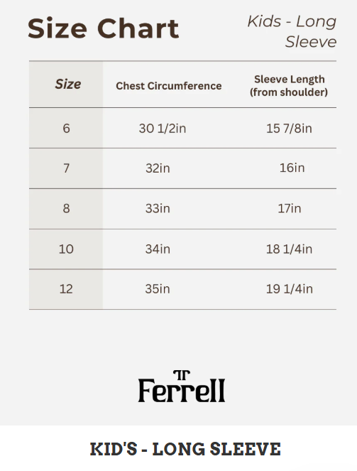 Ferrell Boy's Core Blue Western Shirt