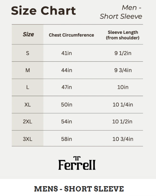 Ferrell Men's The Maverick Blue Short Sleeve Western Shirt