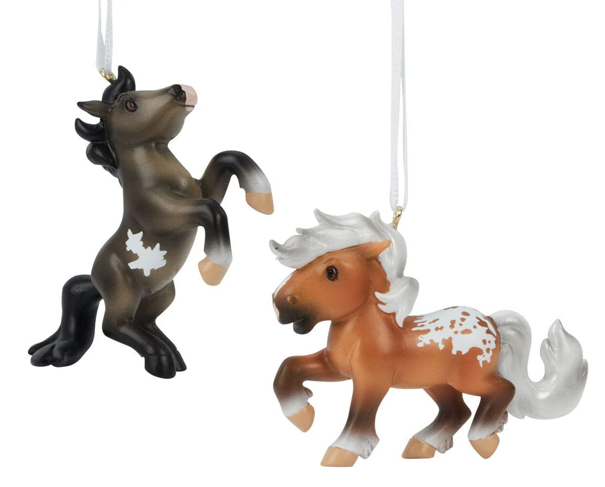 Breyer "Fireheart & Mauvelous" 2026 Mini Ornament Set