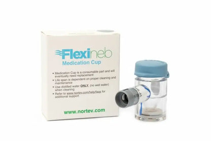 Flexineb Medication Cup Single Standard (Gray) Horse Therapy