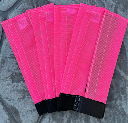 Fly Free Boots Standard Horse / Neon Pink Fly Protection