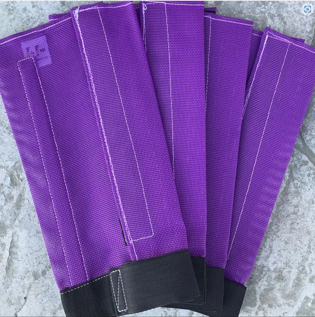 Fly Free Boots Standard Horse / Purple Fly Protection
