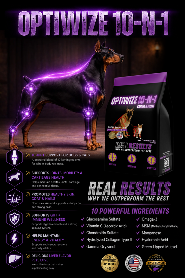 OptiWize Dog & Cat Joint Health Supplement